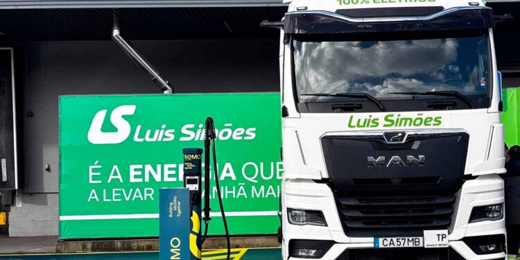 MAN eTGX na eletrificação da frota da Luís Simões