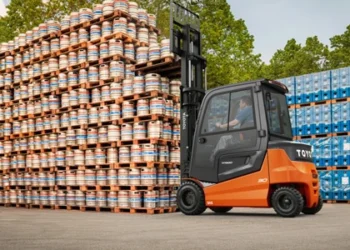 Novos empilhadores Toyota Traigo80