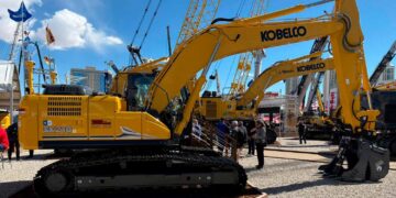 Na cidade das apostas, a Kobelco preferiu investir