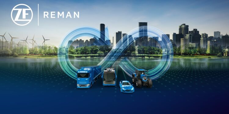 ZF simplifica a eficiência nos componentes remanufaturados