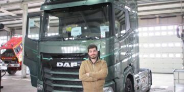 Beiracar com o exclusivo DAF XG⁺ Emerald Edition