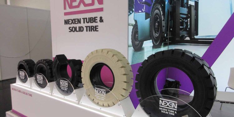 NEXEN – pneus sólidos com padrão europeu